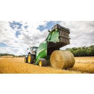 V451G - Presse à balle ronde John Deere - Diamètre réglable dans une chambre de 1,21 m - Système d'alimentation haute capacité_2