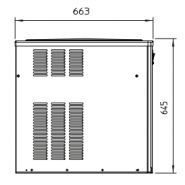 Système de production de glace avec régulation électronique
