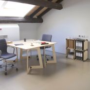 Bureau droit en bois démontable - Karya - Design simple et modulable - Connecteurs PlayWood™_2