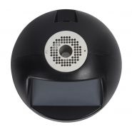 Réf. 57428 - CYVOMAX - Cendrier corbeille Rossignol - Plastique polyéthylène et inox - Noir 52L_2