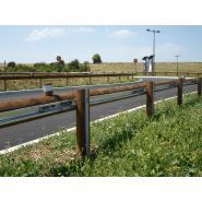 TLC18 – N1W5 – ASI A - Glissière de sécurité Tertu bois-métal, longueur 4 m - certifiée CE_2