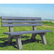 Banc urbain design intemporel - grande diversité de coloris - TRAFALGAR SQUARE - matière hanit®_2