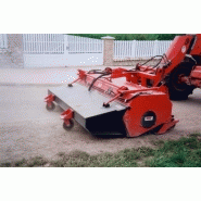 Balayeuse ramasseuse industrielle BR 250 - Bugnot - 2,50m avec bac hydraulique_2