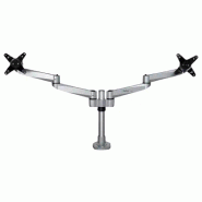 Bras pour écran PC double affichage pour bureau - Multidirectionnel_2