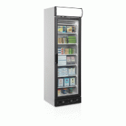 Congélateur vertical de vitrine Statique avec Canopée lumineux L.595mm 270L 570W TEFCOLD_2