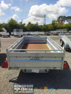 Remorque Lider ROBUST - 300 x 150 x 50 cm - 2 essieux freinée - PTAC 2500 Kg - Référence 32680_2