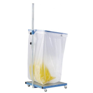 Sac-poubelle FIRST à plis latéraux 500L - PE basse densité - Transparent - Réf.: 722605 49_2