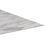 Vidaxl planche de plancher pvc autoadhésif 5,11 m² blanc marbre 144872_2