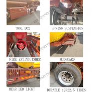 Remorque citerne - Xiamen Sunsky Trailer Co., Ltd - acier au carbone - semi-remorque essence 40 000 L à 3 essieux_2