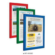 Vitrine d'intérieur robuste et peu encombrante - Épaisseur 30mm - Idéale pour lieux publics - RÉFÉRENCE_2