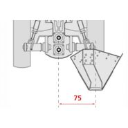 Cureuses de fossés et rigoleuses monoroue et mono-biroue mobiles - Dondi - vitesse 0.8 à 1.2 km/h - excavation en différentes positions_2