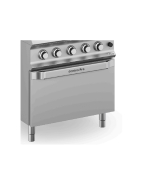 Fourneau 4 feux gaz sur four gaz - MBM_2