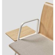 Line-Wood - Banc-poutre design modulable et innovant avec coques en bois et finitions variées_2