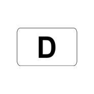 Panonceau catégorie d'un tunnel M11c1 - WP Signalisation - Conforme NF et CE_2