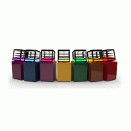 Vitrine réfrigérée de présentation cubique à poser base avec rétro illuminée et RGB QBO Sayl - SANS étagères_2