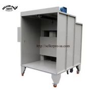 Cabine de pulvérisation de poudre ZKM-3 - acier époxy compact - récupération et nettoyage facile_2