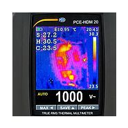 Caméra infrarouge PCE-HDM 20 - fréquence d'image 50 Hz - mesures électriques et thermographiques_2