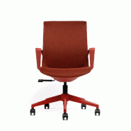 Fauteuil de Bureau Izao : Design Contemporain et Ergonomie Intuitive - Terracotta - SM1_2