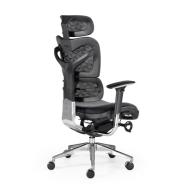 Fauteuil ergonomique ERGO - Technologie de haut niveau - Référence 7785 FR206 - Dossier haut avec support lombaire et têtière réglable_2