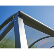 Passage couvert voûte - réf : 529040+529041.Gpro - modulable avec éclairage LED et options d'extension_2