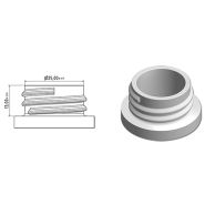 S01090000A01N0035050 - bouteilles en plastique 1000 ml - Plastif Lac Lejeune - flacon cylindrique naturel, PEHD SABIC B.5421_2