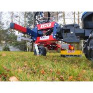 Outil de désherbage avec rotor de 300 mm et couteaux verticaux