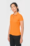 Polo manches courtes femme WK275 - 65% polyester, 35% coton, antibactérien, multiples tailles et couleurs_2