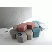 Basalt - Sièges d'accueil modulaires et design pour espaces détente et open-space_2