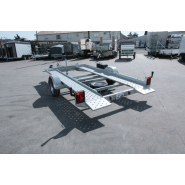 Remorque porte voiture de 1600 kg simple essieu - lider - 39770_2