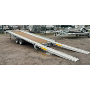 Remorque porte voiture-plateau - 4,50 X 2,09 M - 3000 KG - Hydraulique - FRANC PVPRO 300_2