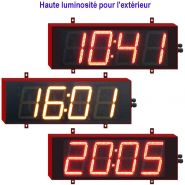 Chronomètre industriel hautement lisible avec luminosité renforcée