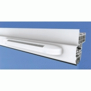 Entrée d&#039;air autoréglable acoustique esea finition blanc