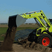 Godet de reprise, 2,40m, 940l, attelage euro_2