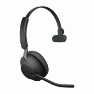Jabra Evolve2 65 Casque Sans fil Arceau Bureau/Centre d'appels USB Type-A Bluetooth Noir_2