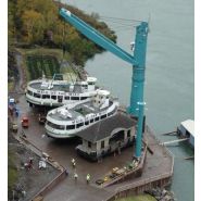 FCC 320R grue portuaire fixe - Liebherr - capacité de charge maximale de 200 tonnes - portée de 24 m_2