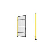 Porte coulissante rail télescopique simple - X-Guard - Flexible et adaptée aux espaces restreints_2