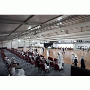 Tente de stockage fermée Alu Jumbo Hall - grande capacité avec couverture multi-éléments_2