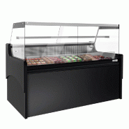 Vitrine comptoir réfrigérée droite EVERT 1880 mm - 1 étagère_2