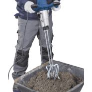 5907802901 PM1800D - Malaxeur et mélangeur portatif Scheppach 230V 50Hz 1800W avec 2 fouets et double poignée ergonomique_2