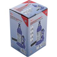 9882 - Cric à vérin hydraulique - BGS Technic - capacité de chargement 3 tonnes - avec soupape de sécurité et tige de piston télescopique_2