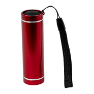 Lampe torche en aluminium recyclé - 1 LED avec dragonne - Rouge - Fonctionne avec 3 piles AAA_2