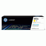 Cartouche de toner jaune authentique HP 203A pour LaserJet_2