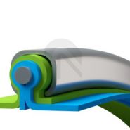 Gaine pour moyennes et hautes températures jusqu'à 175 °C - MASTERFLEX - Master-Clip HYPALON®_2