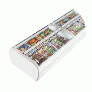 Réfrigérateur / congélateur de supermarché noir 1255 L - Noir | Tefcold - TWIN220B-CF_2