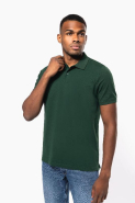 Polo piqué Bio180 homme - Réf: K2025 - 100% coton biologique - Maille piquée - Marque Kariban_2
