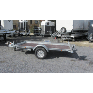 Remorque plateau basculant tous usages - Lider 40380 - 1 essieu 1100 kg - acier galvanisé - PTC 1000 kg_2