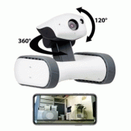 Robot de surveillance vidéo hd domestique hsr-2.Nv 7links - autonome et intelligent_2