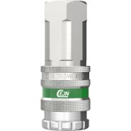 Séries 341 - Coupleur CEJN en laiton nickelé - Haut débit et connectable d'une seule main_2