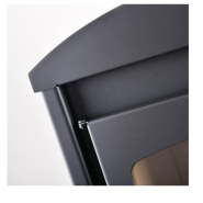 Poêle à bois Stavanger Black 9KW - design moderne et vintage - rendement thermique haut de gamme_2