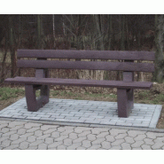 Banc ROBUSTO 2 en plastique recyclé_2
